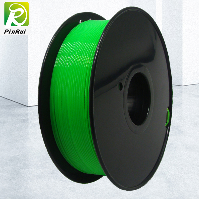 Pinrui haute qualité 1kg 3D PLA Imprimante filament filament couleur vert