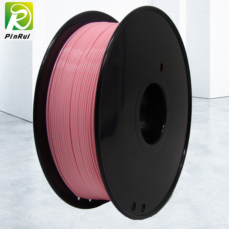 Pinrui haute qualité 1kg 3D PLA Imprimante Filament Filament Rose Couleur