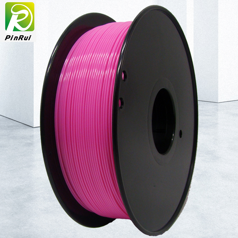 Pinrui haute qualité 1kg 3D PLA Imprimante Filament Filament Rose Couleur
