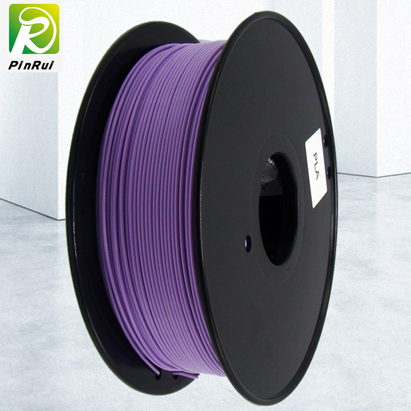 Pinrui haute qualité 1kg 3D PLA Imprimante Filament Purple 9344C Couleur