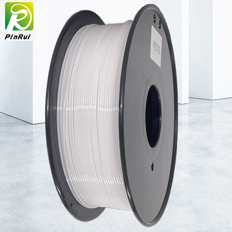 Imprimante 3D PINRUI 1,75 mmPEPG Filament Couleur blanche pour l\'imprimante 3D