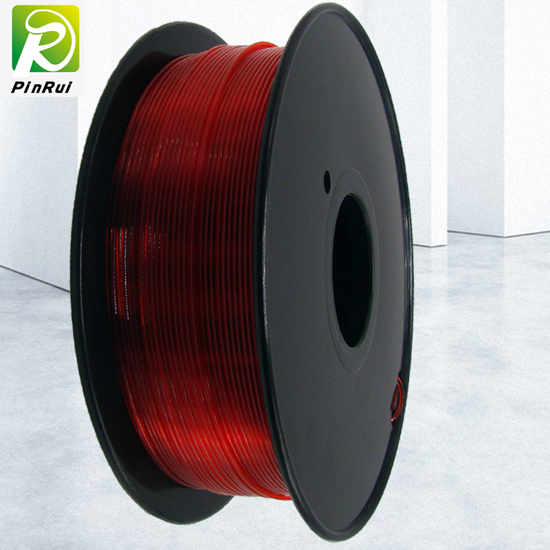 Imprimante 3D PINRUI 1,75 mmPEPG Filament Couleur rouge pour imprimante 3D