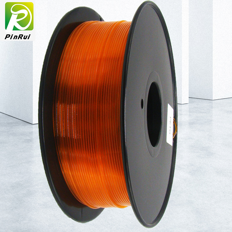 Imprimante 3D PINRUI 1.75 mmppet Filament Orange Couleur pour imprimante 3D