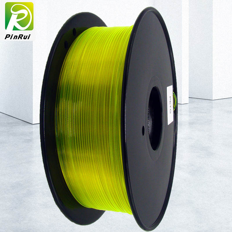 Imprimante 3D PINRUI 1,75 mmPEPG Filament Couleur jaune pour imprimante 3D