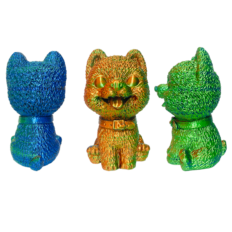 Pinrui Silk Triple Colors in Filament Dual Color Silk Filament pour l\'imprimante 3D