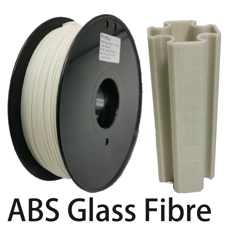 ABS Glass Fibre 3D Imprimante 1,75 mm Fibre ABS Fibre pour imprimante 3D